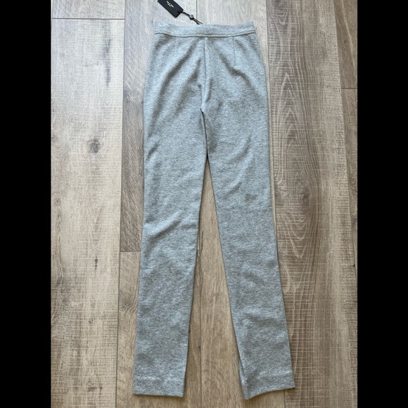 rag & bone Joan Slit Hem Slim Fit Pants in Gray Size XXS - Picture 6 of 9